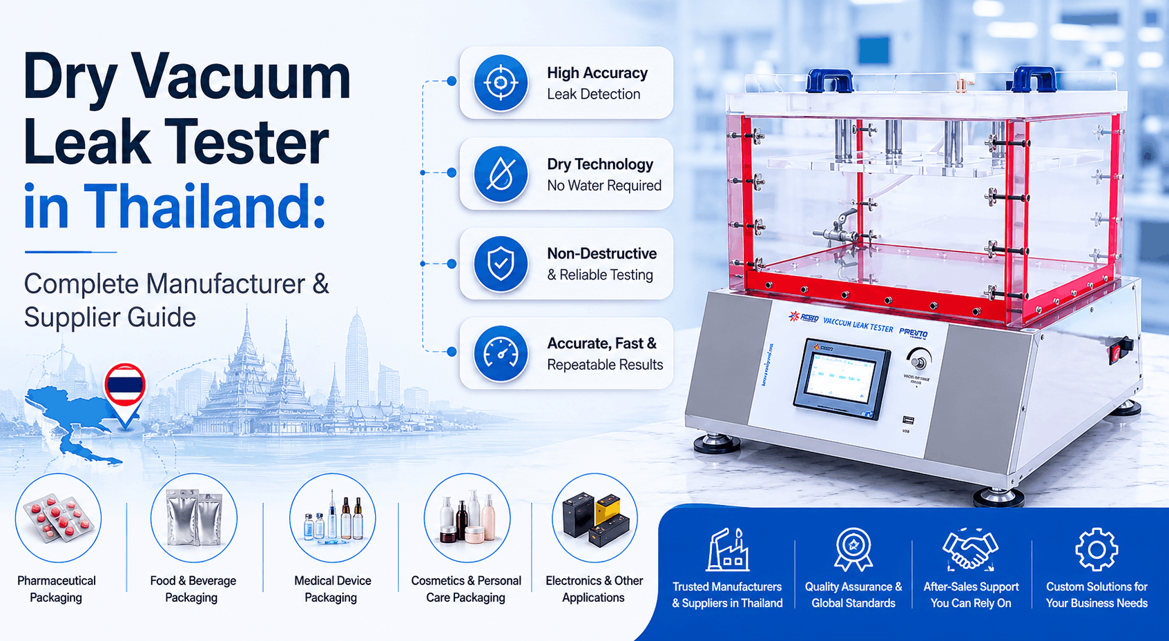 Vacuum Leak Tester in Thailand