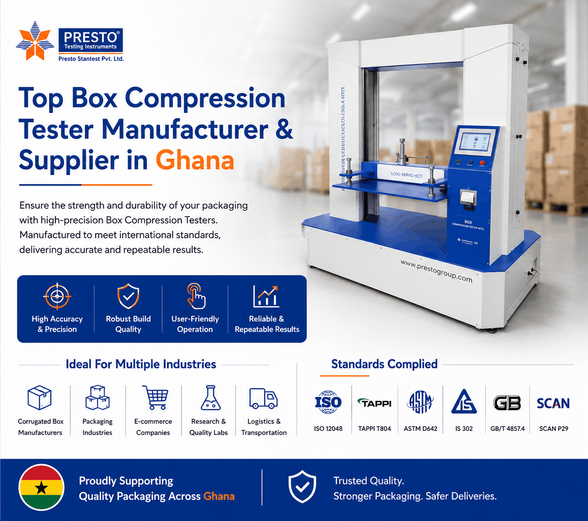 Box Compression Tester Supplier in Ghana