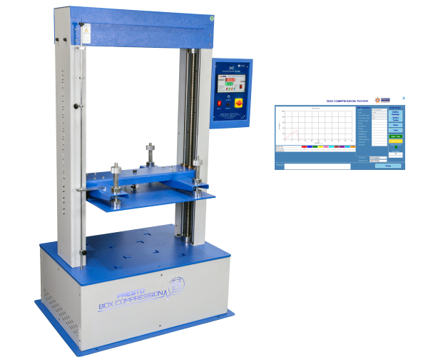 Box Compression Tester with optical encoder